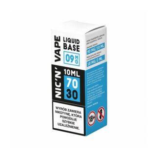 Baza Shot Nicnvape 10ml 70 30 9mg 1